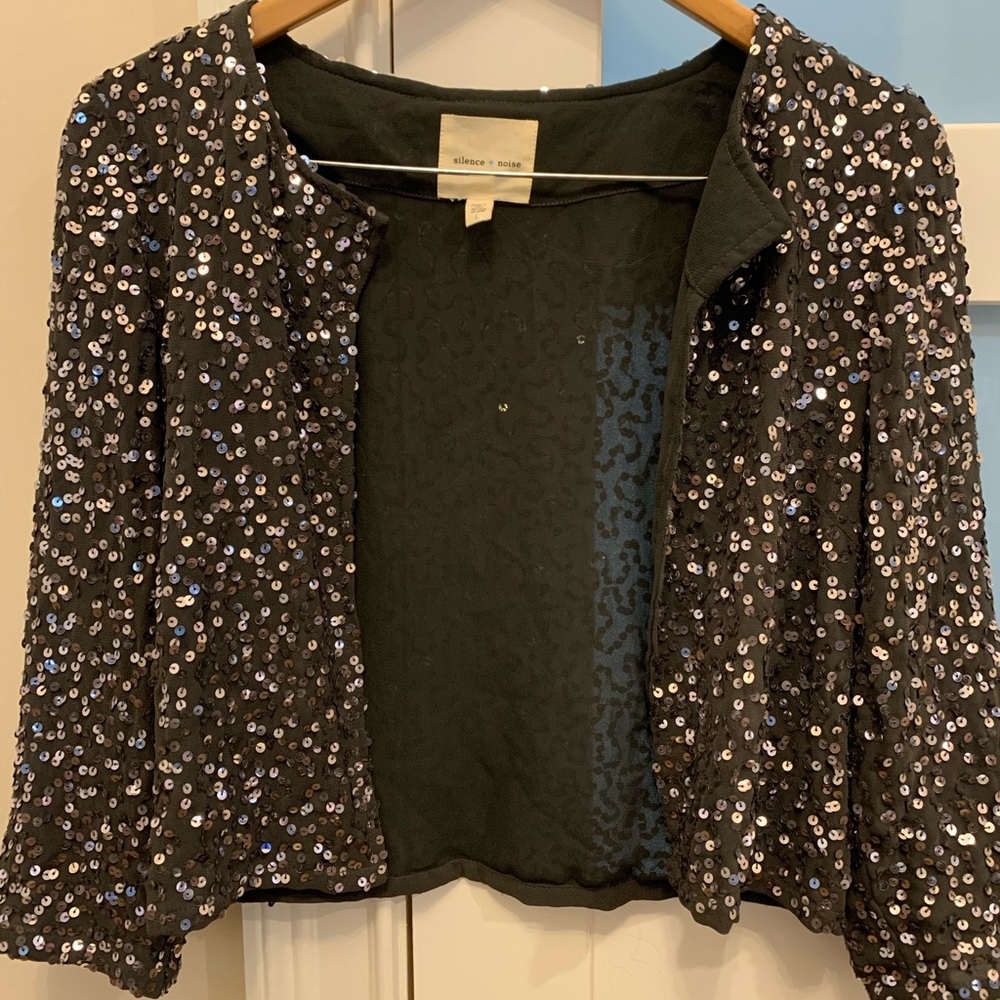 Sequin bolero style jacket